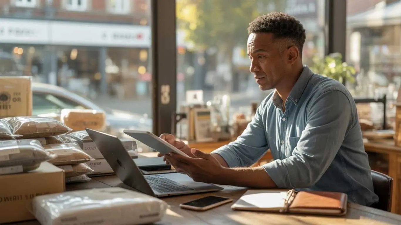Boutique en ligne pour commerce local à Bouc-Bel-Air avec paiement sécurisé